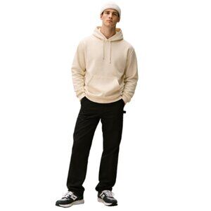 Palm Tree Crew Black Carpenter Pants Men’s 36x29 Utility Straight Leg NWT